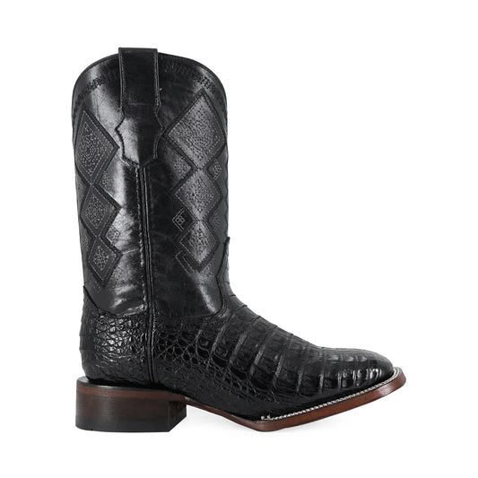 BOTA VAQUERA BULLDOG COCODRILO PANZA NEGRO-MEN