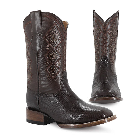 BOTA VAQUERA BULLDOG LIZZARD CAFE-MEN