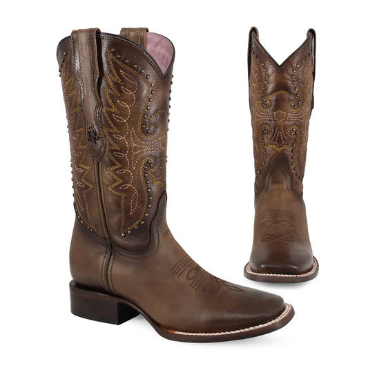 BOTA VAQUERA PARA DAMA DE PIEL MODELO LIBERTY